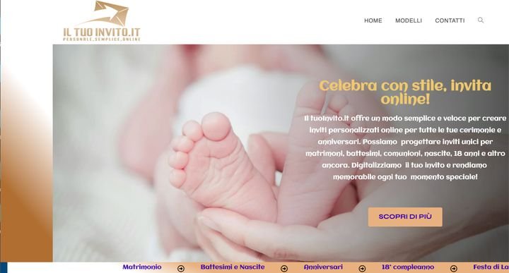 Sito Il Tuo Invito — inviti digitali per cerimonie