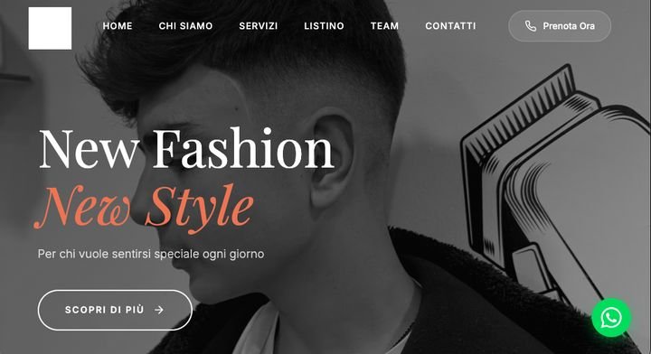 Sito New Fashion — salone acconciature